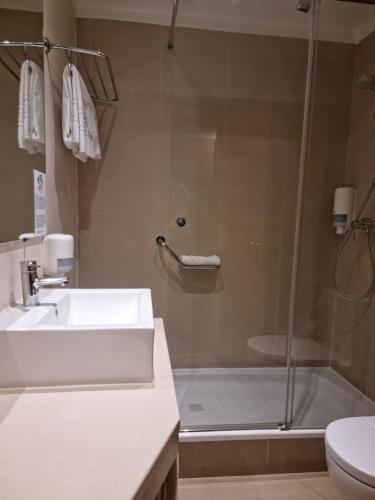 Koupelna v ubytování Hotel Principe Lisboa