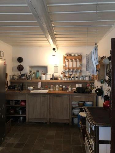 Una cocina o zona de cocina en Chalupa Maxov