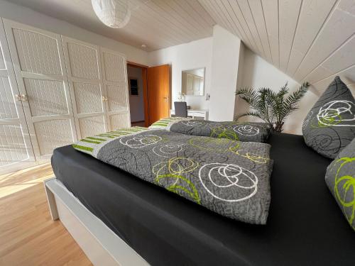Ferienwohnung Fuchs tesisinde bir odada yatak veya yataklar