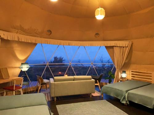 Izu coco dome tent Ⅾ - Vacation STAY 90004vにあるシーティングエリア