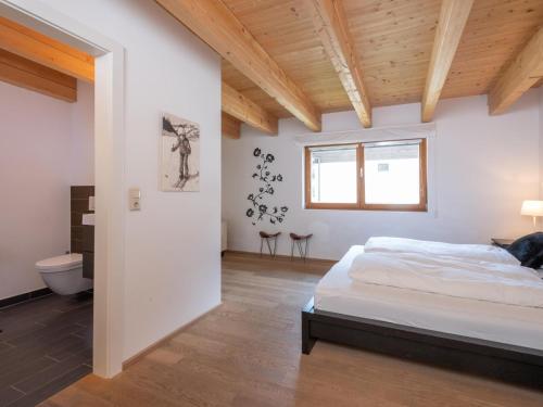 Postel nebo postele na pokoji v ubytování Kirchberg am Bach