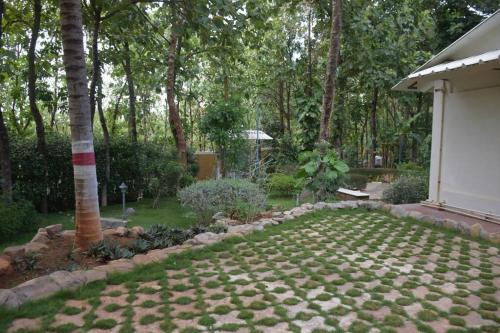 Un jardín fuera de Golden castle