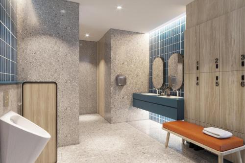 Koupelna v ubytování Holiday Inn Express Rayong