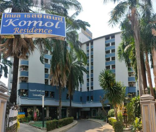 a view of the kona residence hotel at Komol Residence Bangkok in Bangkok