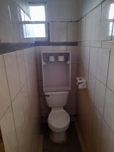 Koupelna v ubytování Hopeful