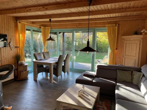 Posezení v ubytování Blockhaus Windrose