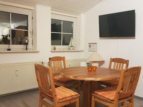 TV a/nebo společenská místnost v ubytování NEU! Fewo Küstenstube