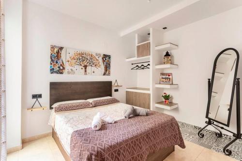 CastelPlace beach con plaza de Garage incluida, free parking and AC