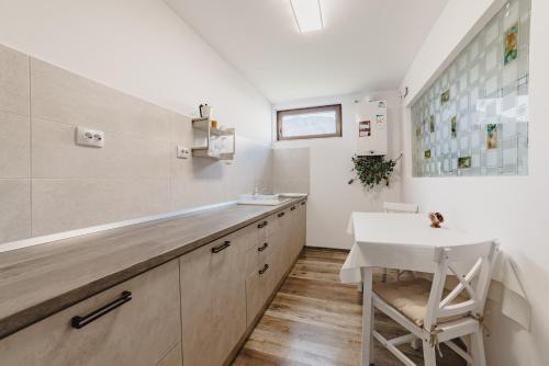 ครัวหรือมุมครัวของ Zorilor Garden Duplex