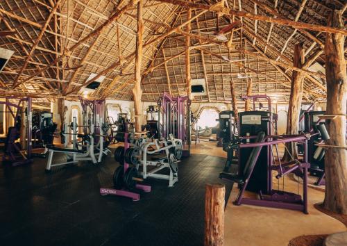 Palestra o centro fitness di Kinazi Upepo Beach Eco Sport Resort