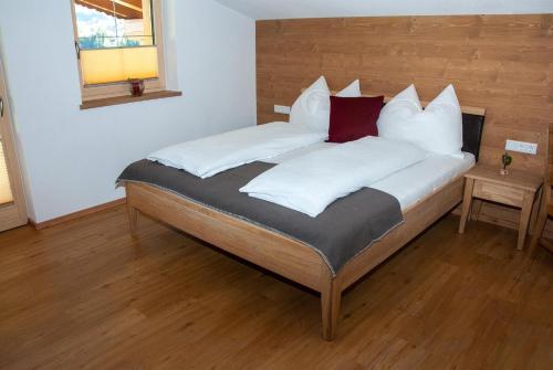 Ferienwohnung Kantにあるベッド