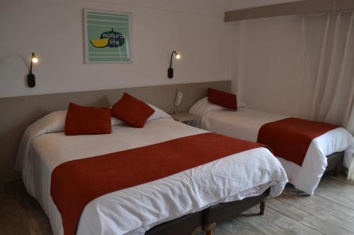 Postel nebo postele na pokoji v ubytování Gran Hotel Fontainebleau