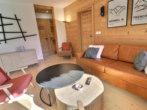 Charmant 3 pièces à Méribel avec balcon et wifi gratuit - FR-1-182-243