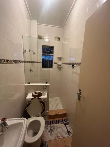 Koupelna v ubytování Langerman Lookout: Inviting Home with Rustic Charm and Modern Comfort