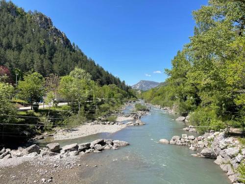Un paisaje natural cerca de la casa vacacional