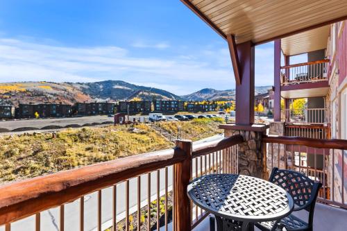 Ein Balkon oder eine Terrasse in der Unterkunft Canyons Westgate Resort #4506