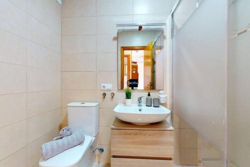 Koupelna v ubytování Casa Estambul