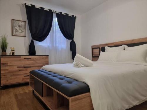 Postel nebo postele na pokoji v ubytování L'ilet Paradise