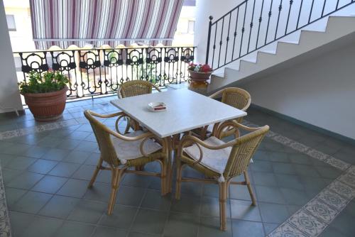 Casasalento tesisinde bir balkon veya teras