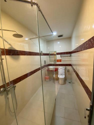 Koupelna v ubytování Thanh Tuy hotel