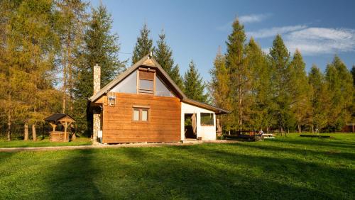 Taman di luar Bieszczadzka Kryjówka