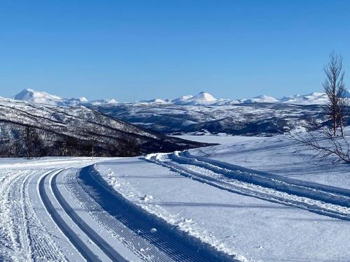 Το Bardufoss Hotell τον χειμώνα
