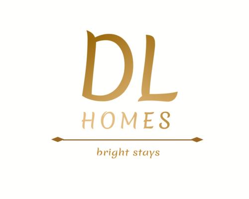 a logo for the homes bright stays at SKY INN - nahe Messe contactless check in in Hannover