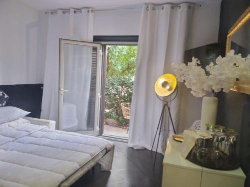 Ένα ή περισσότερα κρεβάτια σε δωμάτιο στο Route 66 Motel GeA