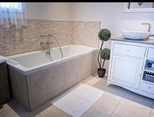 Koupelna v ubytování Villa les Deux Cypres