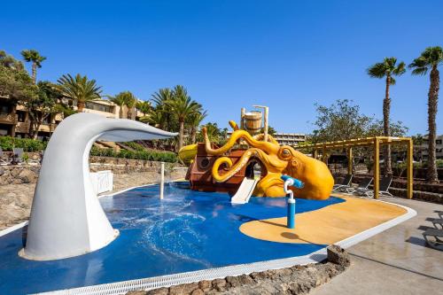 a water slide at a water park at Barceló Lanzarote Active Resort in Costa Teguise
