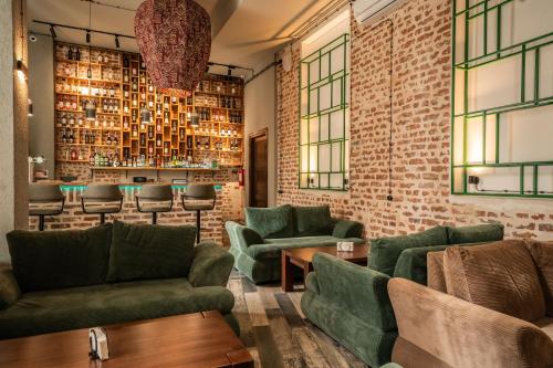 Posezení v ubytování Hotel Piano Kvareli