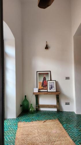 Ruang duduk di Loft incroyable en médina