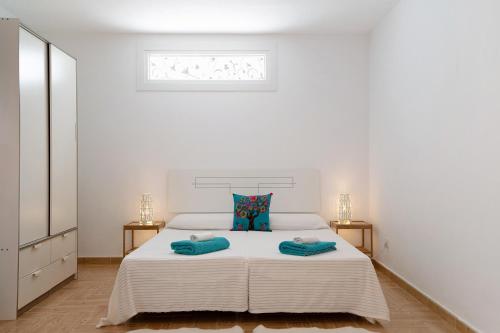 Кровать или кровати в номере Casa Rosi