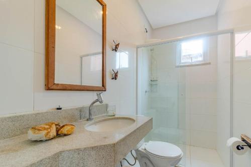 Ένα μπάνιο στο MSP02 Village 3 Quartos, Pé na Areia - Praia da Gamboa