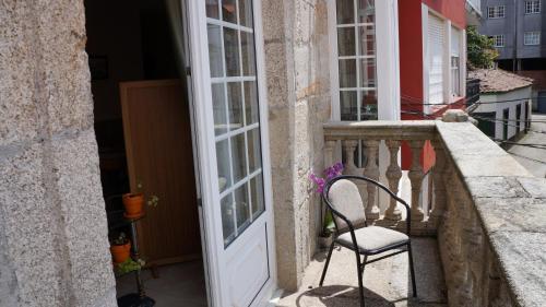 Ein Balkon oder eine Terrasse in der Unterkunft Hotel Larry