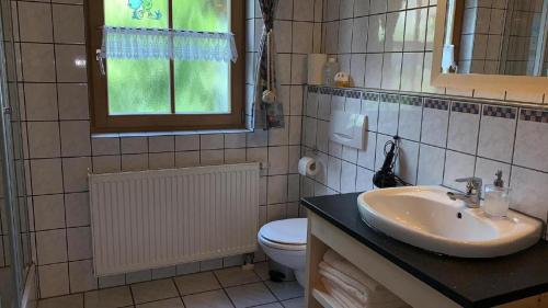 Et badeværelse på Landhaus Killinger