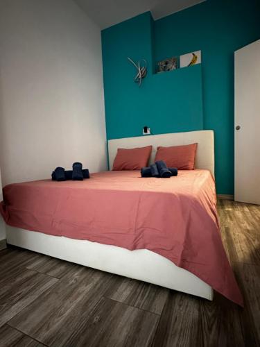 Cama ou camas em um quarto em Casa Raf San Salvario