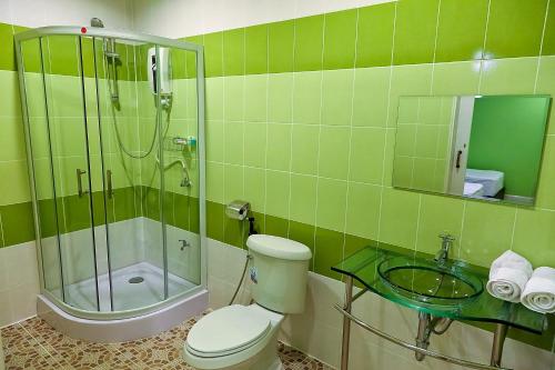 Koupelna v ubytování PPS Home