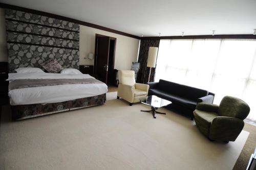 Χώρος καθιστικού στο Ontur Butik Hotel