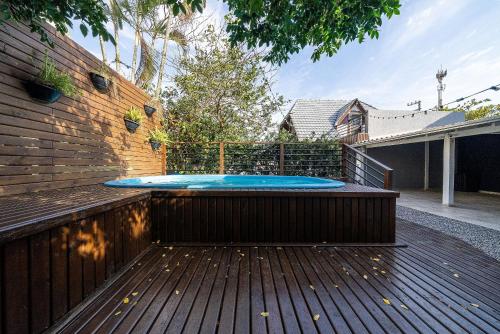 Kolam renang di atau dekat dengan 271 - Loft em Residencial com Piscina a 200m da Praia