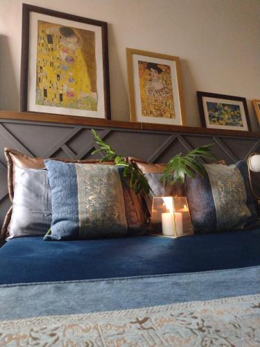 Χώρος καθιστικού στο Hotel Boutique Santa Elena