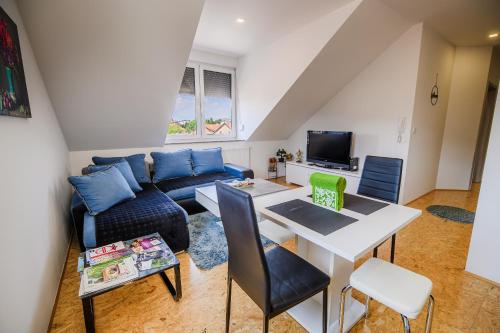 Posezení v ubytování Apartment A1