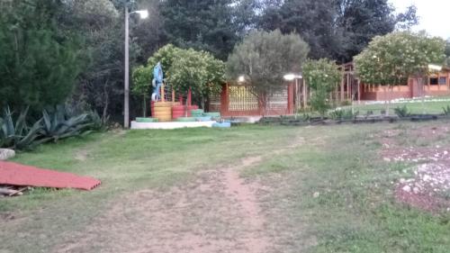Zahrada ubytování Rancho los Alebrijes Zacatlan