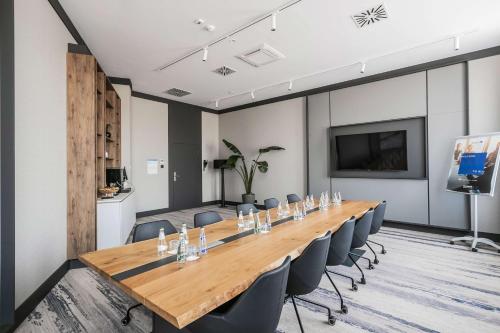 TV a/nebo společenská místnost v ubytování Radisson Blu Hotel Sopot