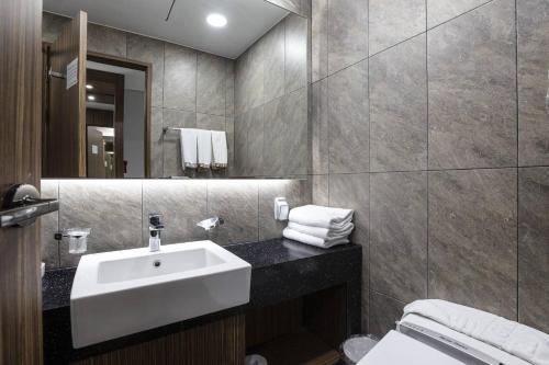 Koupelna v ubytování Western Grace Hotel Incheon