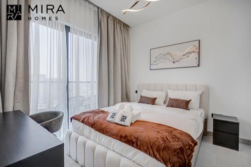 Postel nebo postele na pokoji v ubytování Mira Holiday Homes - Lovely 1 bedroom in Meydan