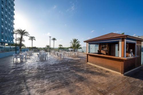 Μπαλκόνι ή βεράντα στο Hotel Playas de Guardamar
