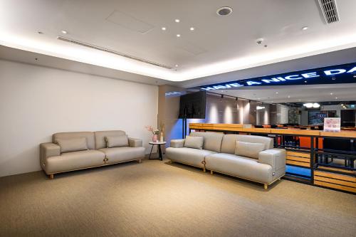 Гостиная зона в 綺樂文旅 開封館 Le Room Hotel Kaifeng