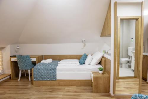 Koupelna v ubytování Grand Park rooms & apartments