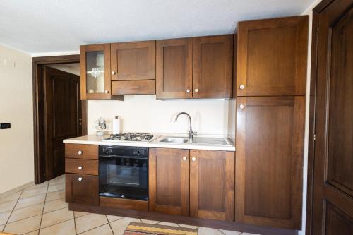 Nhà bếp/bếp nhỏ tại Maison Godioz - Appartamento 4